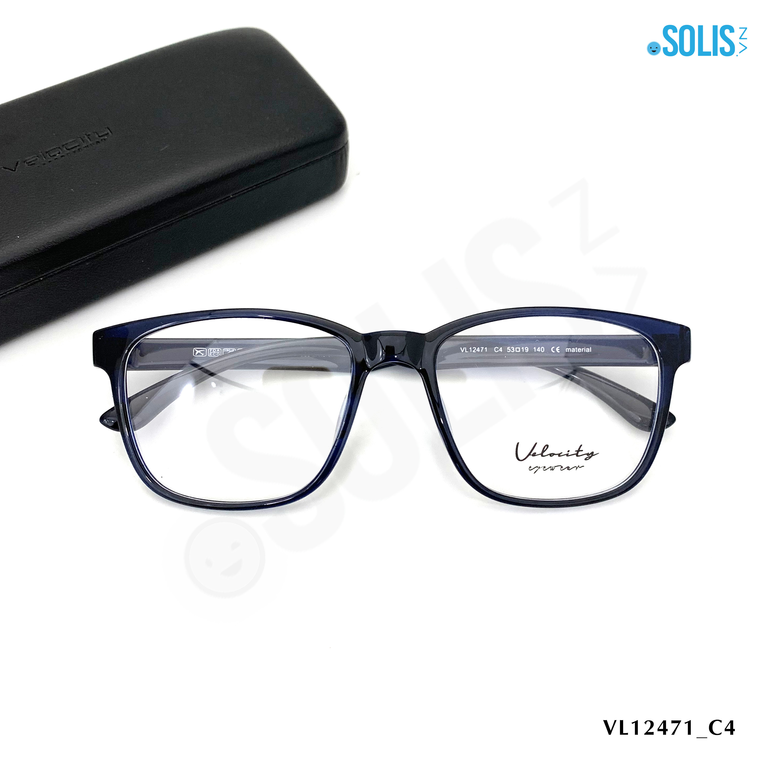 Gọng kính plastic hiệu Velocity VL12471 - KÍNH NHỰA HIỆU VELOCITY VL12471 KÍCH THƯỚC 53-19-140