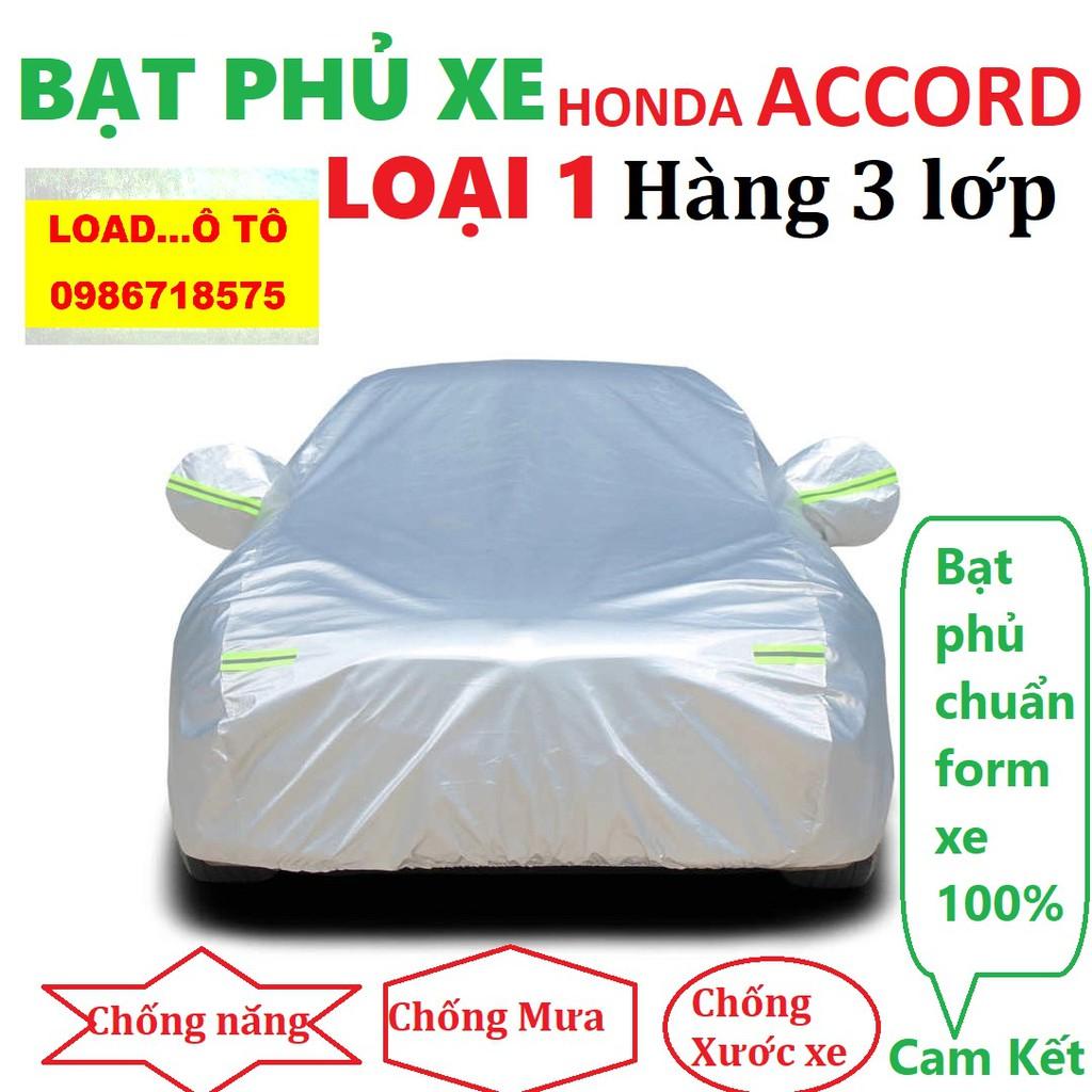 Bạt Che Phủ Xe HONDA ACCORD Cao Cấp (bạt 3 lớp Tráng Nhôm, chống xước)