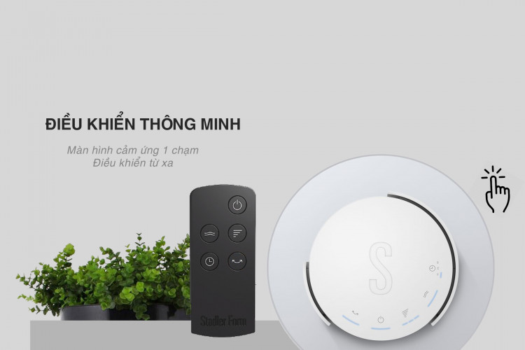 Quạt tháp Peter có 3 chức năng điều chỉnh tốc độ gió