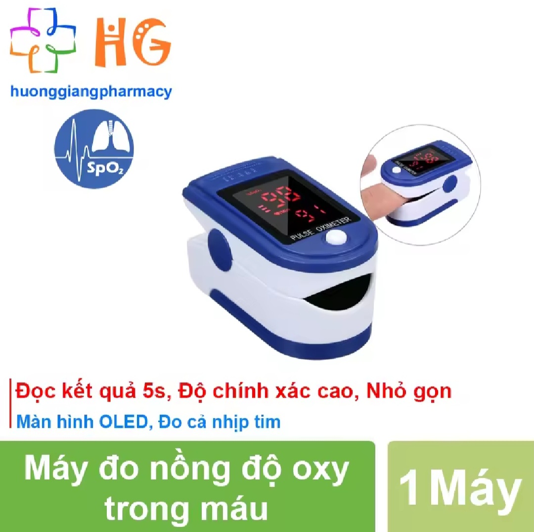 THIẾT BỊ KẸP NGÓN TAY ĐO NHỊP TIM OXY THEO DÕI SỨC KHỎE CHO MỌI NGƯỜI HÀNG CHUẨN
