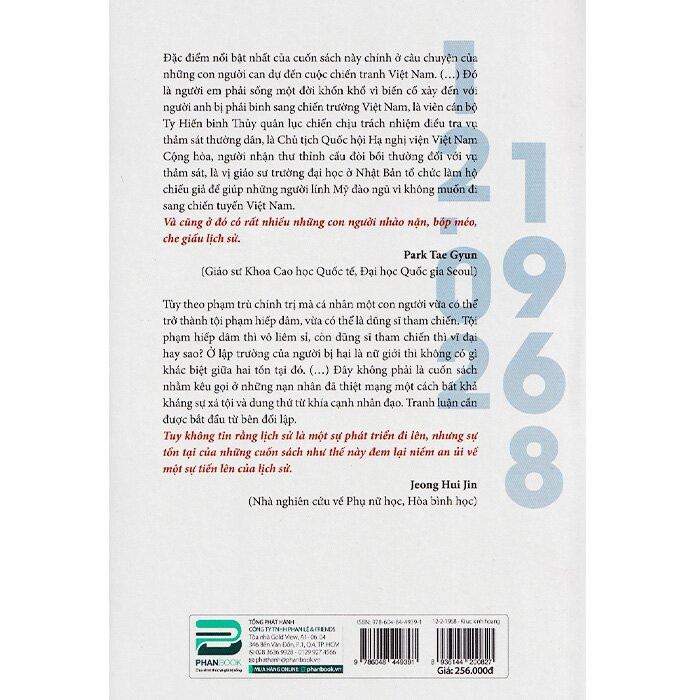 12.2.1968 - Ký Ức Kinh Hoàng Về Cuộc Thảm Sát Phong Nhất, Phong Nhị - Koh Kyoung Tae - Nguyễn Ngọc Tuyền dịch - (bìa mềm)
