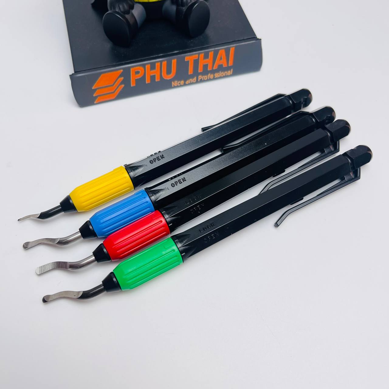 Bộ dao cạo bavia đa năng 4 món Noga EO2100