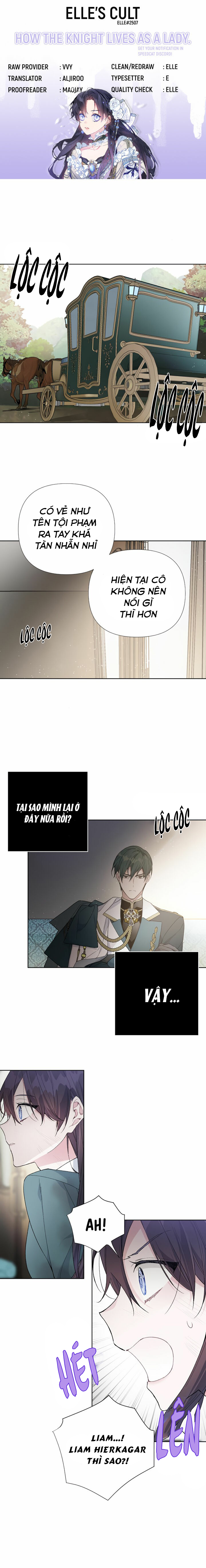 cách hiệp sĩ sống như một tiểu thư chapter 11 1