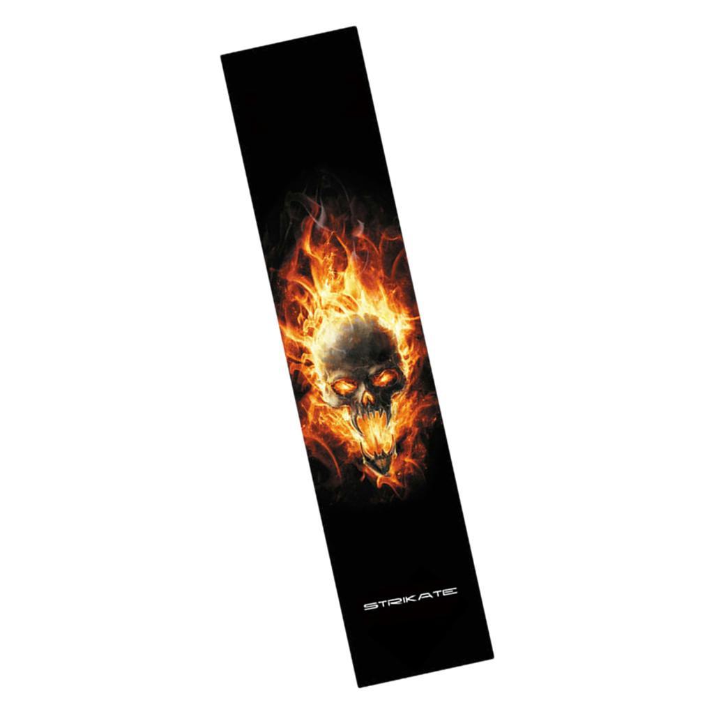 2pcs Longboard Skateboard Sandpaper Griptape Sand Paper Sticker