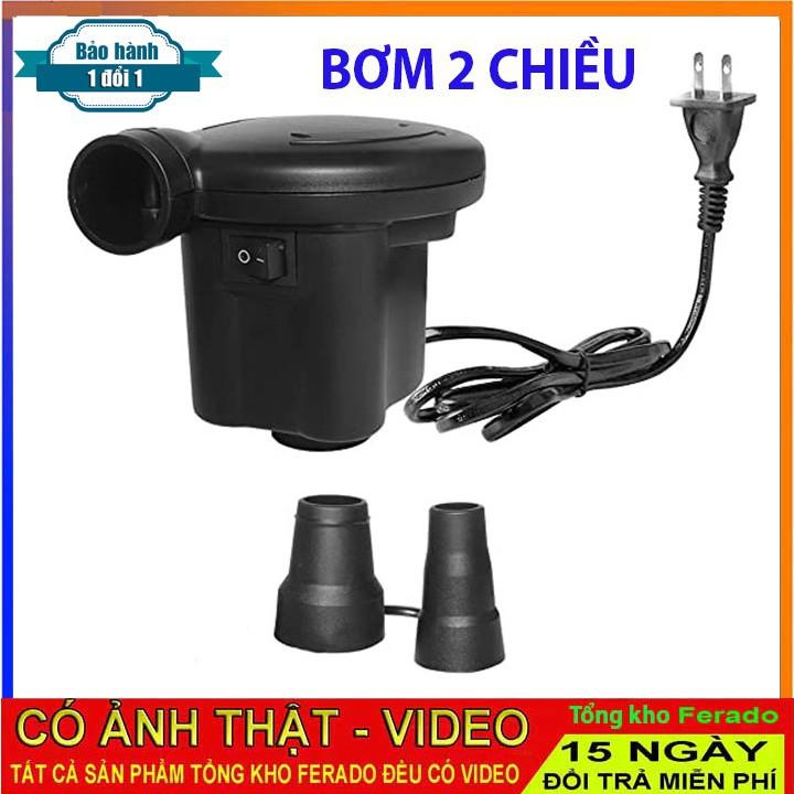 Bơm bể bơi, bóng hơi - bơm điện hút chân không mini 2 chiều