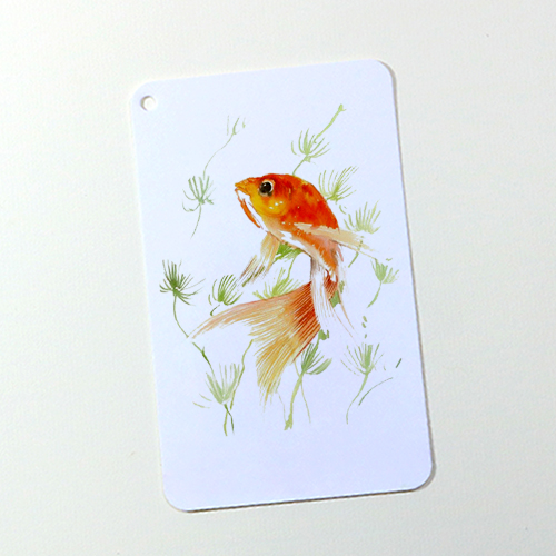 Giấy vẽ màu nước Postcard 40 tờ - vẽ đẹp cả chì và các loại màu nước, giấy dày 300gsm khổ cm, Green Art