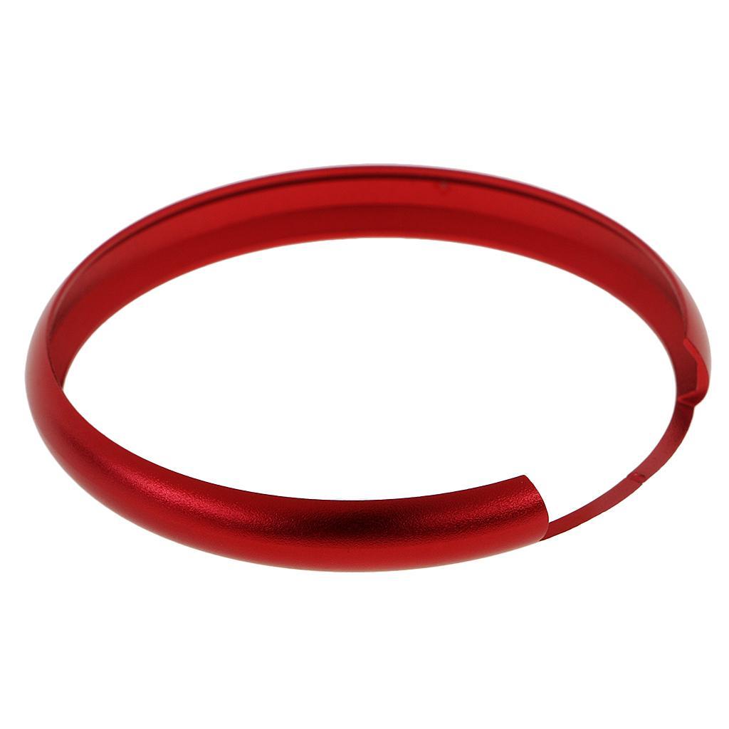 Aluminum Alloy Car Key Fob Replace Trim Rings For