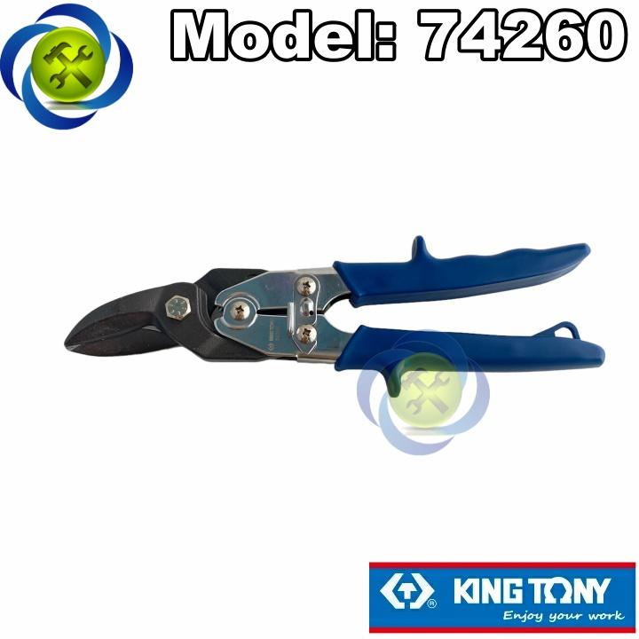 Kéo cắt tôn mũi cong phải Kingtony 74260