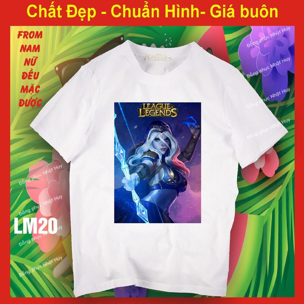 Áo thun game Liên minh huyền thoại lol LM17, chất đẹp, bao đổi trả,phông, yasuo, teamo,leesin, tôn ngộ không