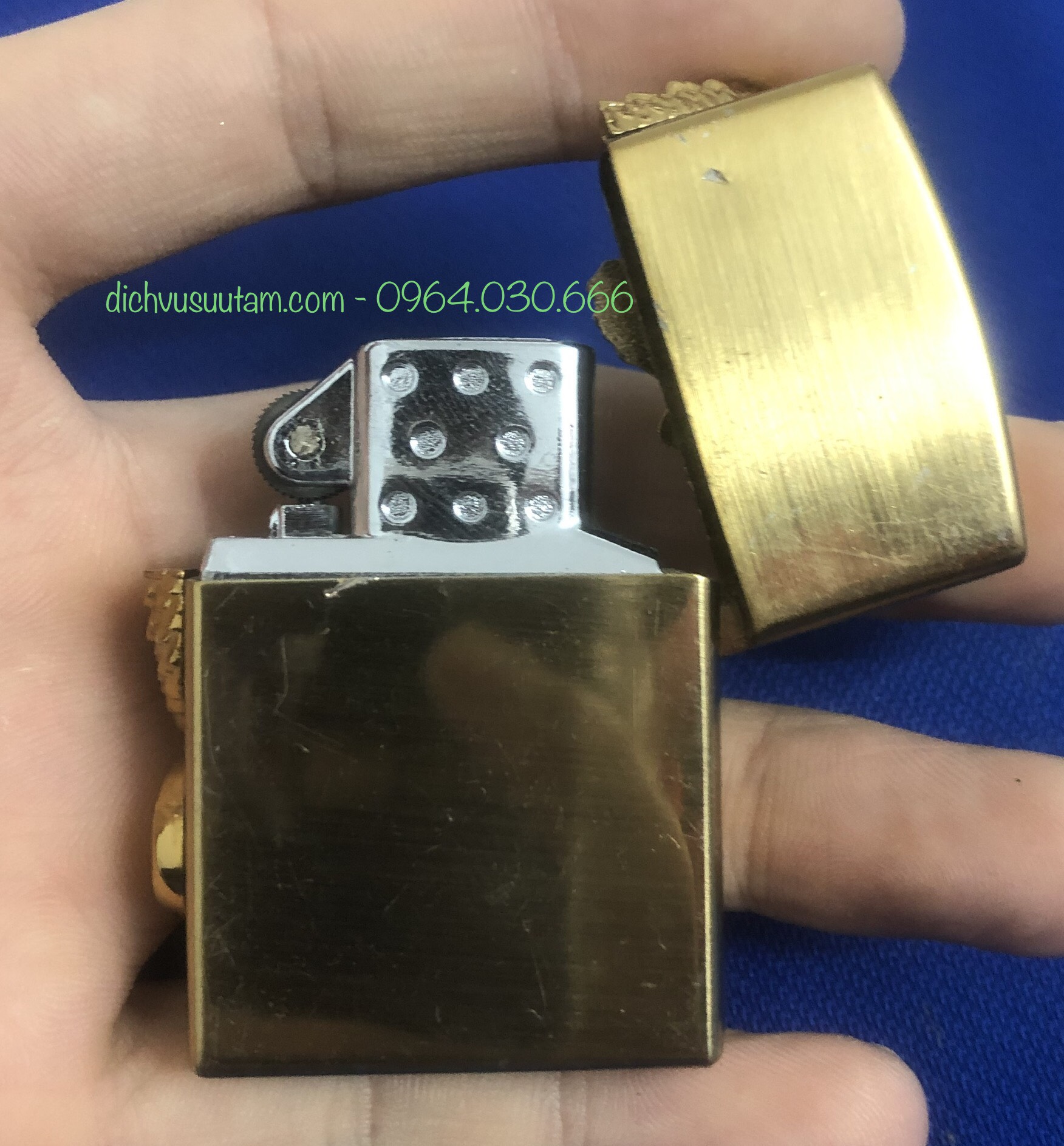 Bật lửa Zippo hình Rồng sang trọng, độc đáo