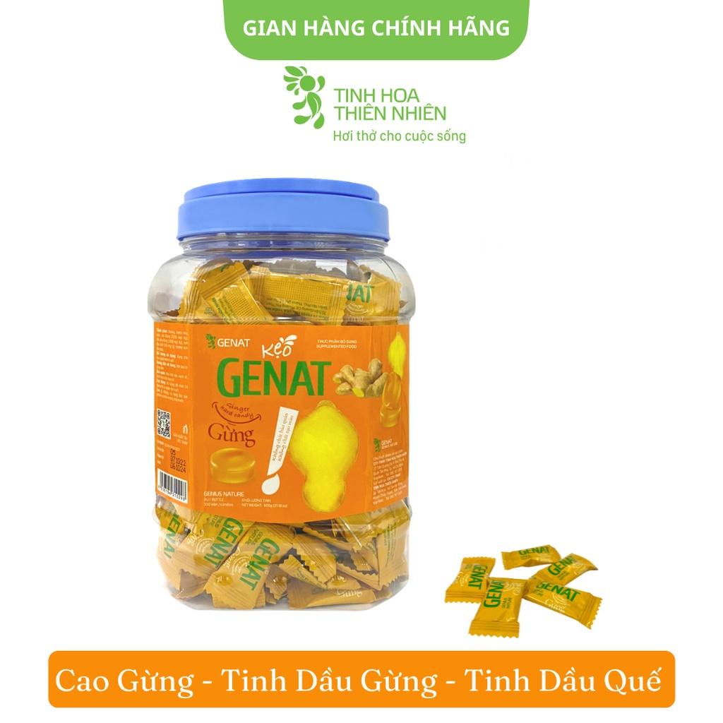 Kẹo Genat Gừng (Hủ 300 viên) - Tinh Hoa Thiên Nhiên