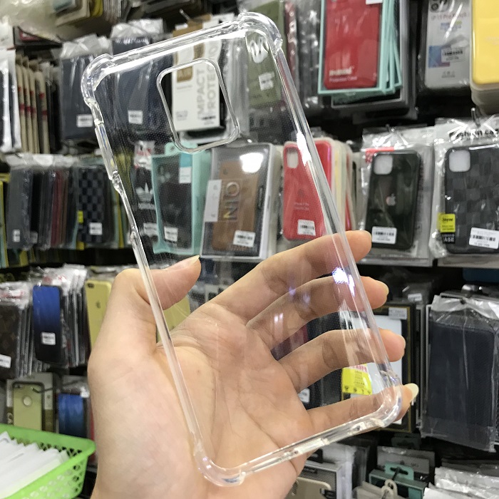 Ốp lưng dẻo trong chống sốc dành cho Xiaomi Redmi Note 9 Pro Max