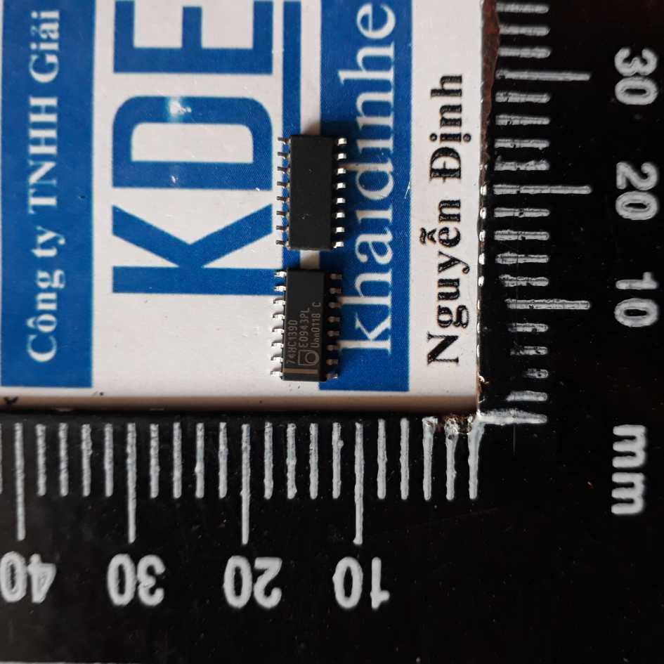 74HC139 SOP-16 IC chuyển đổi 2 đường sang 4 đường (5 con) kde2072