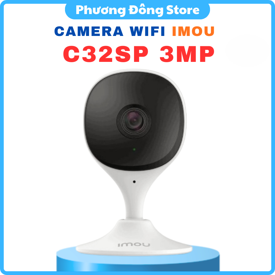 Camera IMOU Cue 2, Camera Wifi độ phân giải 2 megapixel, đàm thoại 2 chiều, phát hiện người bằng AI thông minh - Hàng Chính Hãng