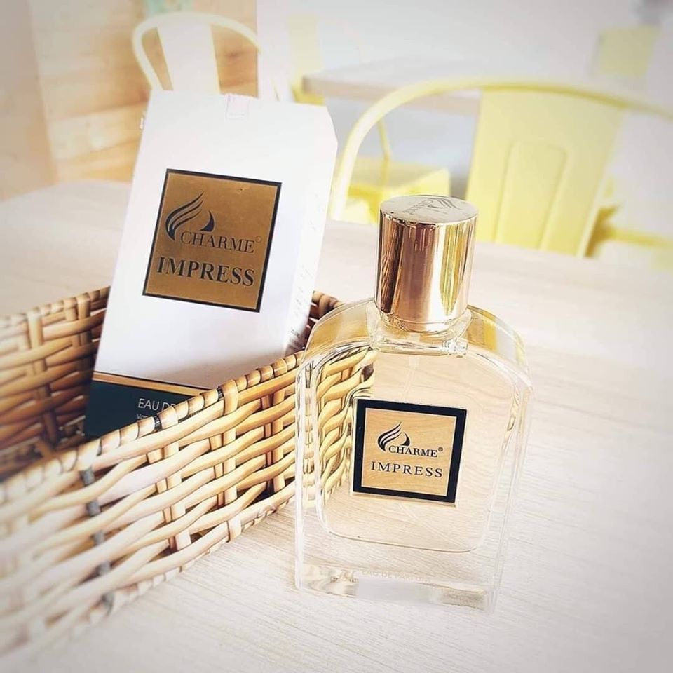 Nước hoa nam thơm lâu, Charme Impress, hương thơm quyến rũ, lôi cuốn, khơi gợi sự nam tính, lịch lãm, 75ml