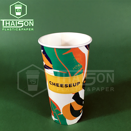 Ly Giấy 650ml 22oz Được In Thương Hiệu Theo Yêu Cầu