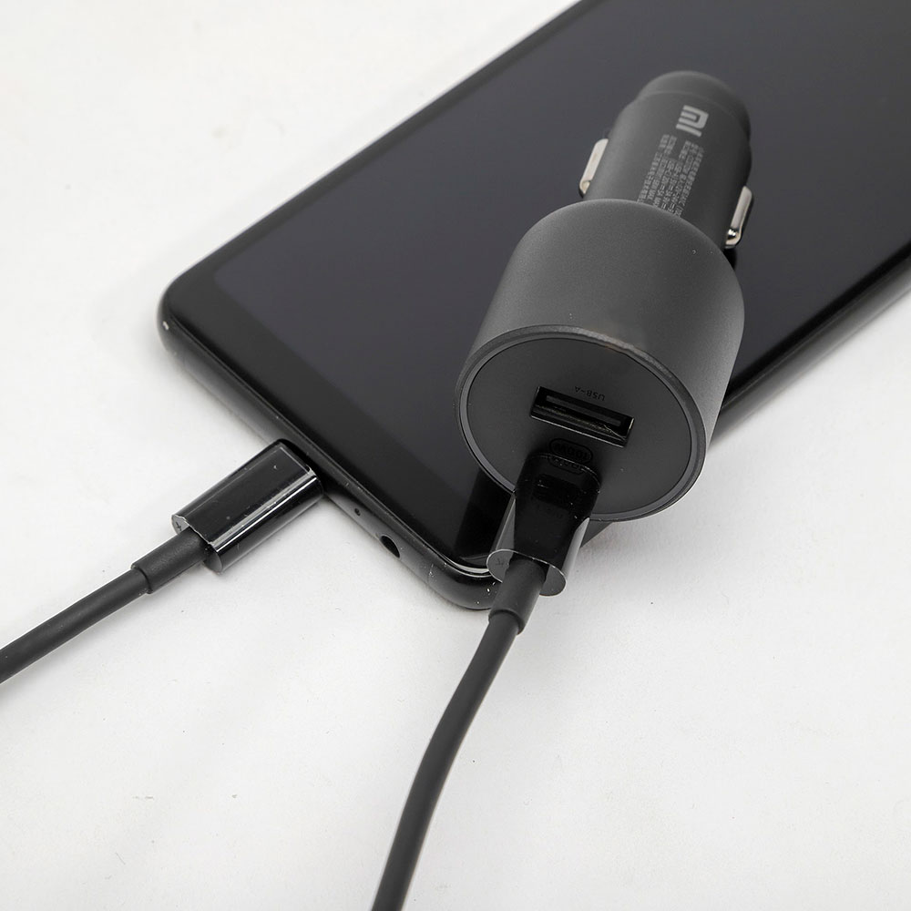 Tẩu sạc ô tô xe hơi xiaomi 1A1C 100W CC07ZM - Hàng nhập khẩu
