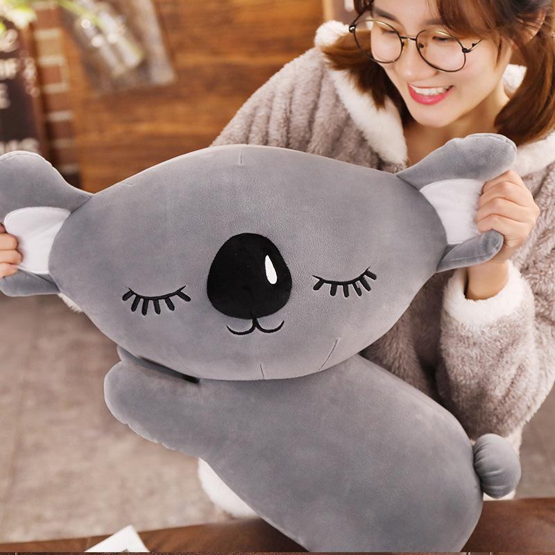 35-75Cm Siêu Mềm Koala Sang Trọng Đồ Chơi Thú Nhồi Bông Koala Sang Trọng Gối Ôm Ngủ Đệm Cho Đồ Chơi Trẻ Em hồng Xám Quà Tặng Sinh Nhật
