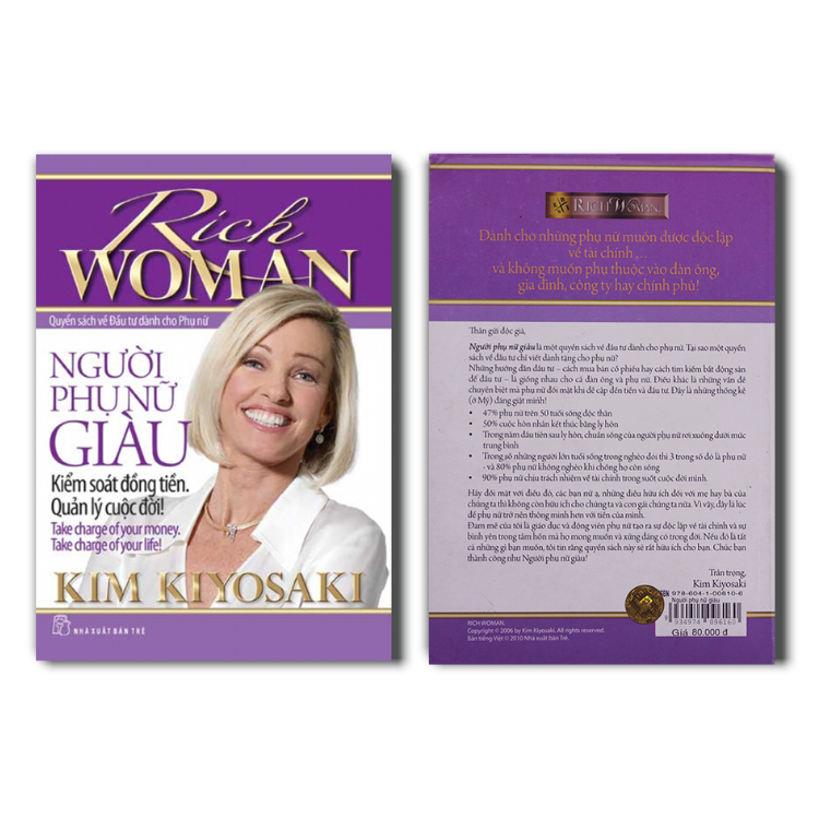 Sách Người Phụ Nữ Giàu - Kiểm Soát Đồng Tiền. Quản Lý Cuộc Đời!