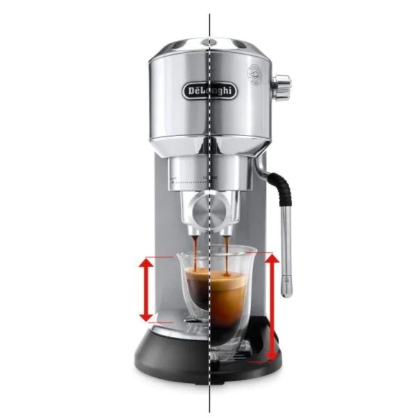 Máy pha cà phê espresso gia định văn phòng EC885M mẫu mới - Hoàn Hảo Cho Cafe Latte Và Cappuccino