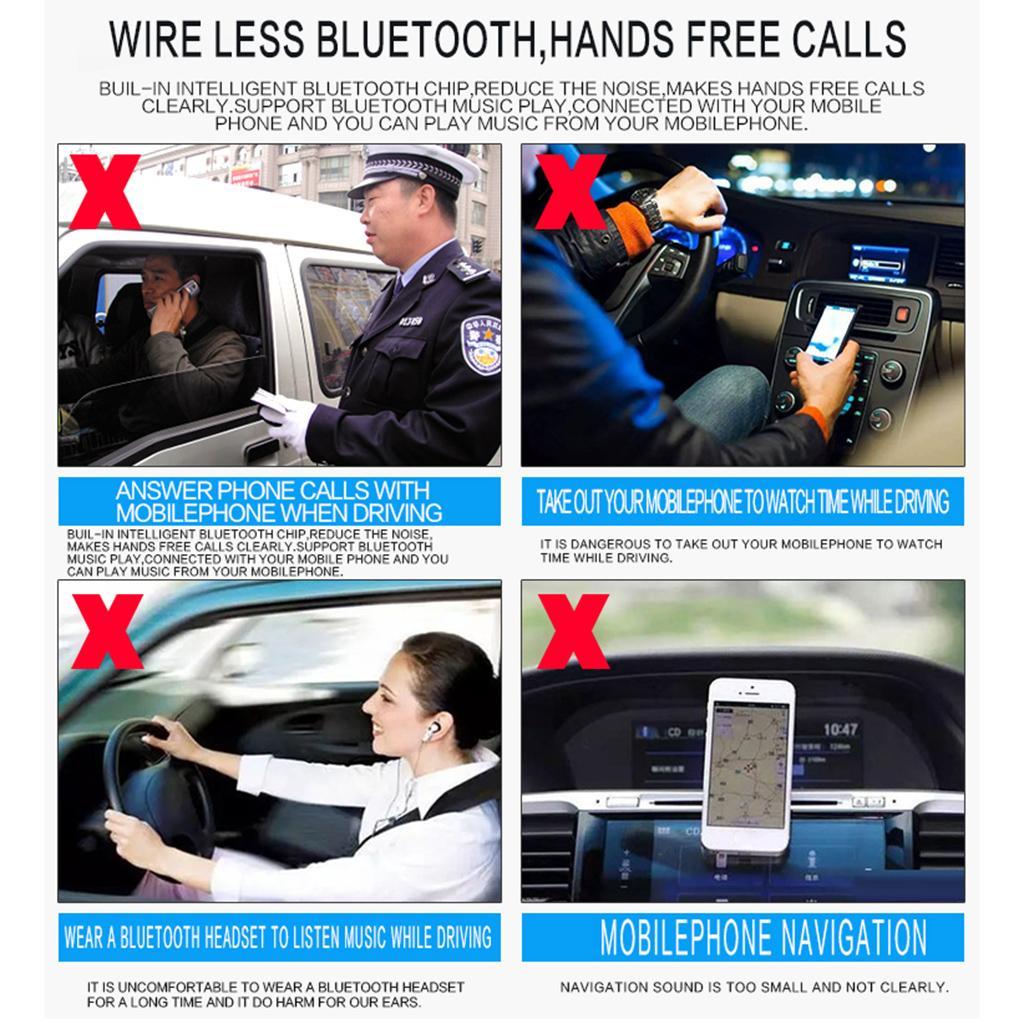 2 Din 7'' Touch Screen Car MP5 + 8 LED Rear View