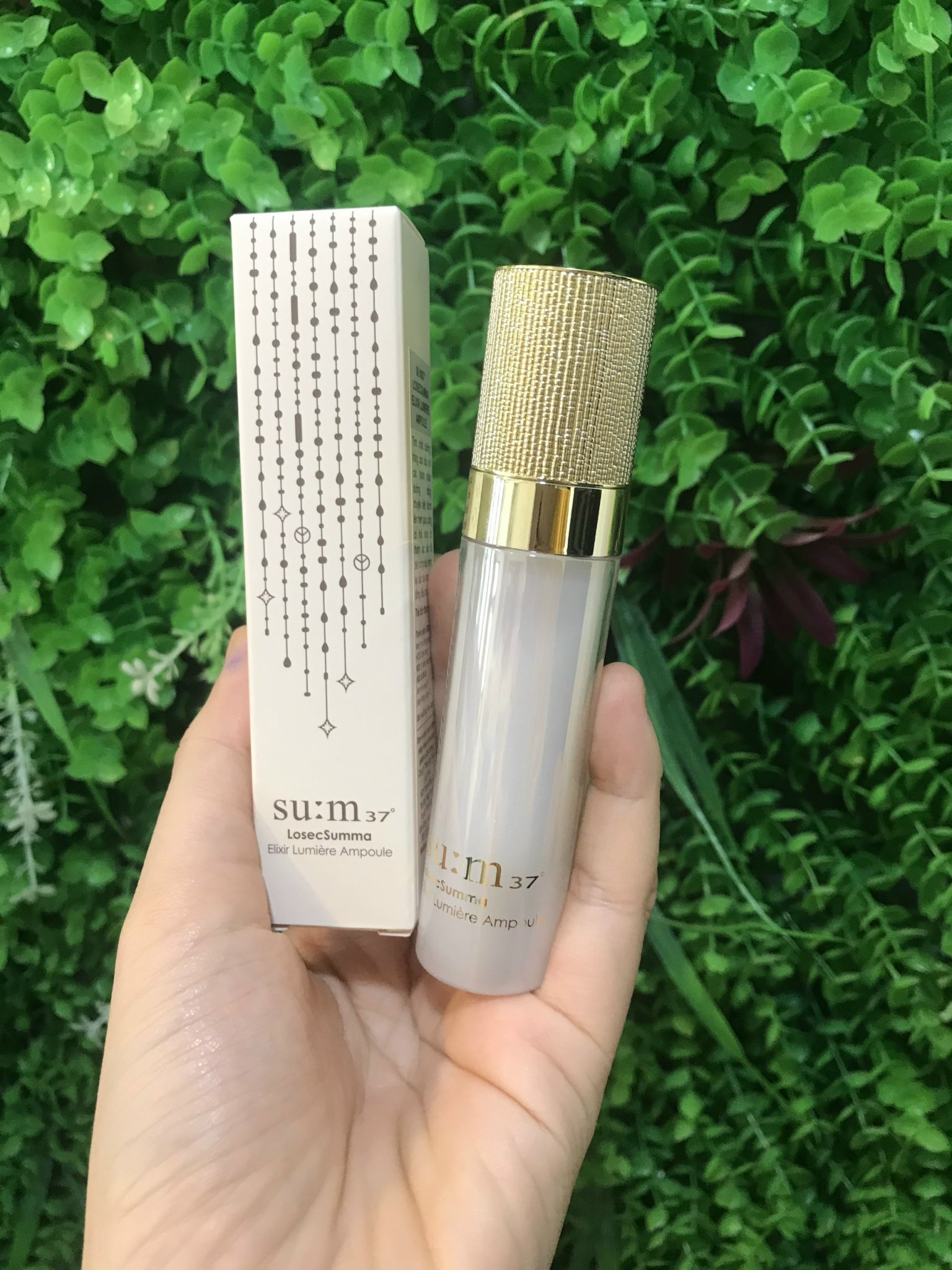 Tinh chất tái sinh da dưỡng trắng hồng Su:m37 Losec Summa Elixir Lumiere Ampoule 10ml