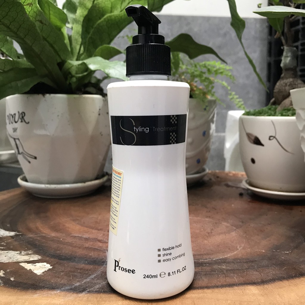 Gel mềm tạo kiểu tóc xoăn Prosee Styling Treatment AE14 240ml