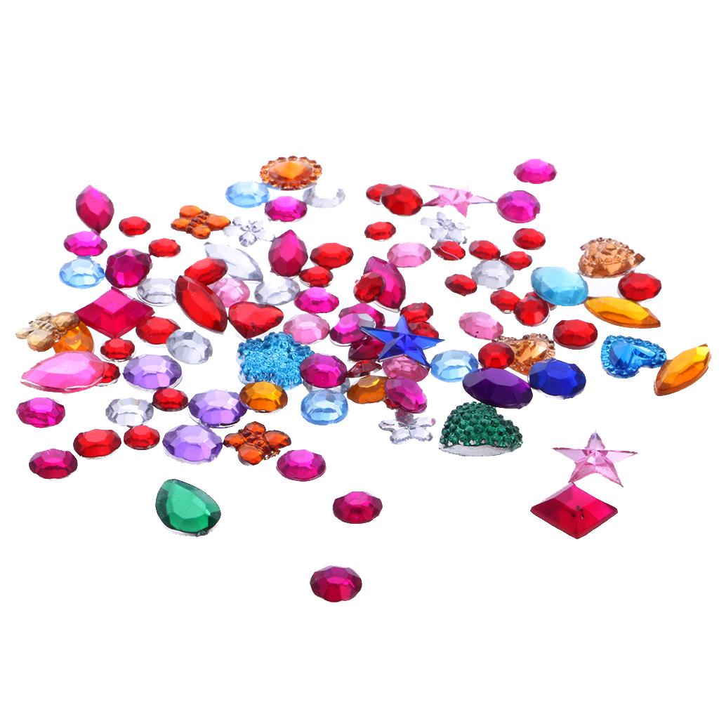 Acrylic Art Rhinestones Acrylic Diamond Acrylic DIY Craft / Mixed Color