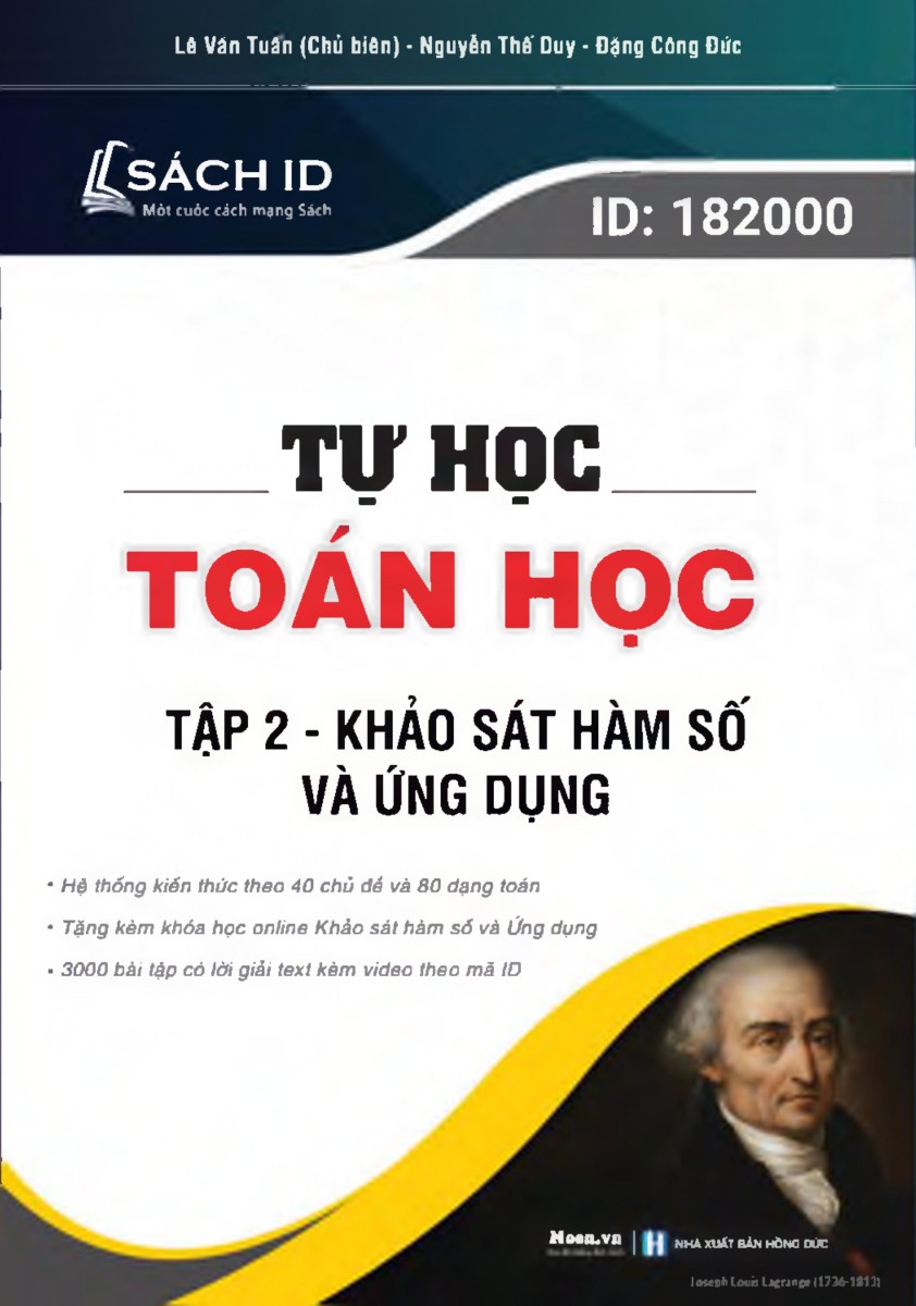 Tự Học Toán Học - Tập 2 - Khảo Sát Hàm Số Và Ứng Dụng _MOON