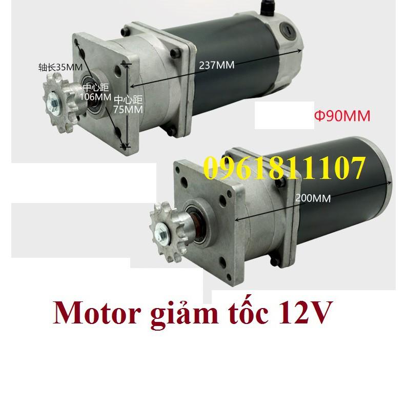 Motor giảm tốc 12V 140 vòng 380W