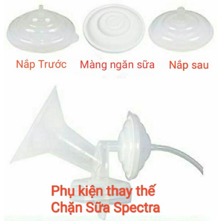 Nắp đậy chặn sữa Spectra/ Màng ngăn sữa - phụ kiện thay thế cho máy hút sữa điện M1, M2, S1, S2, Q, 9S, 9PLUS