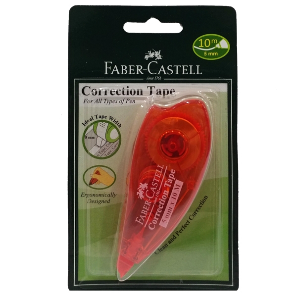 Bút Xóa Dạng Tape Gn 510 - Faber-Castell 169400 - Màu Đỏ