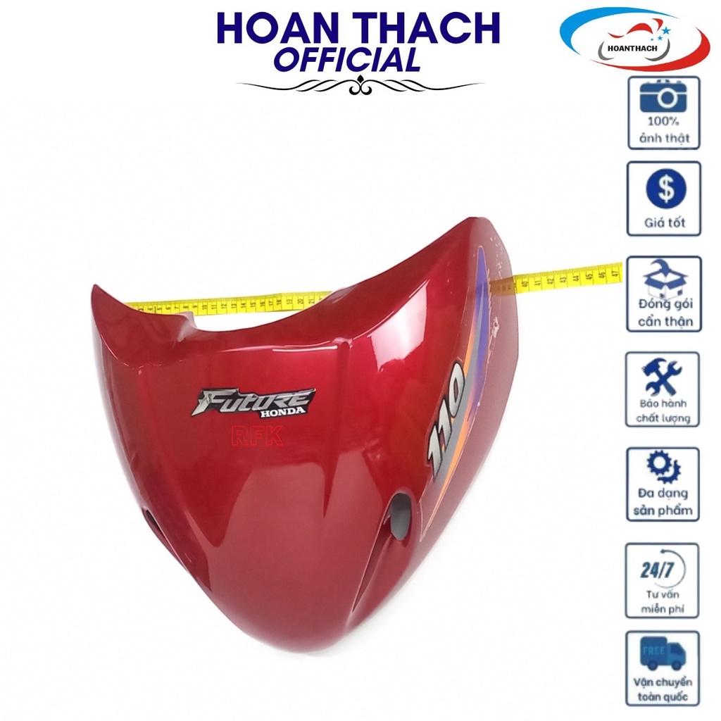 Mặt Nạ Trước Xe máy Future màu Đỏ Đô honda, HOANTHACH 64300KFL830ZE