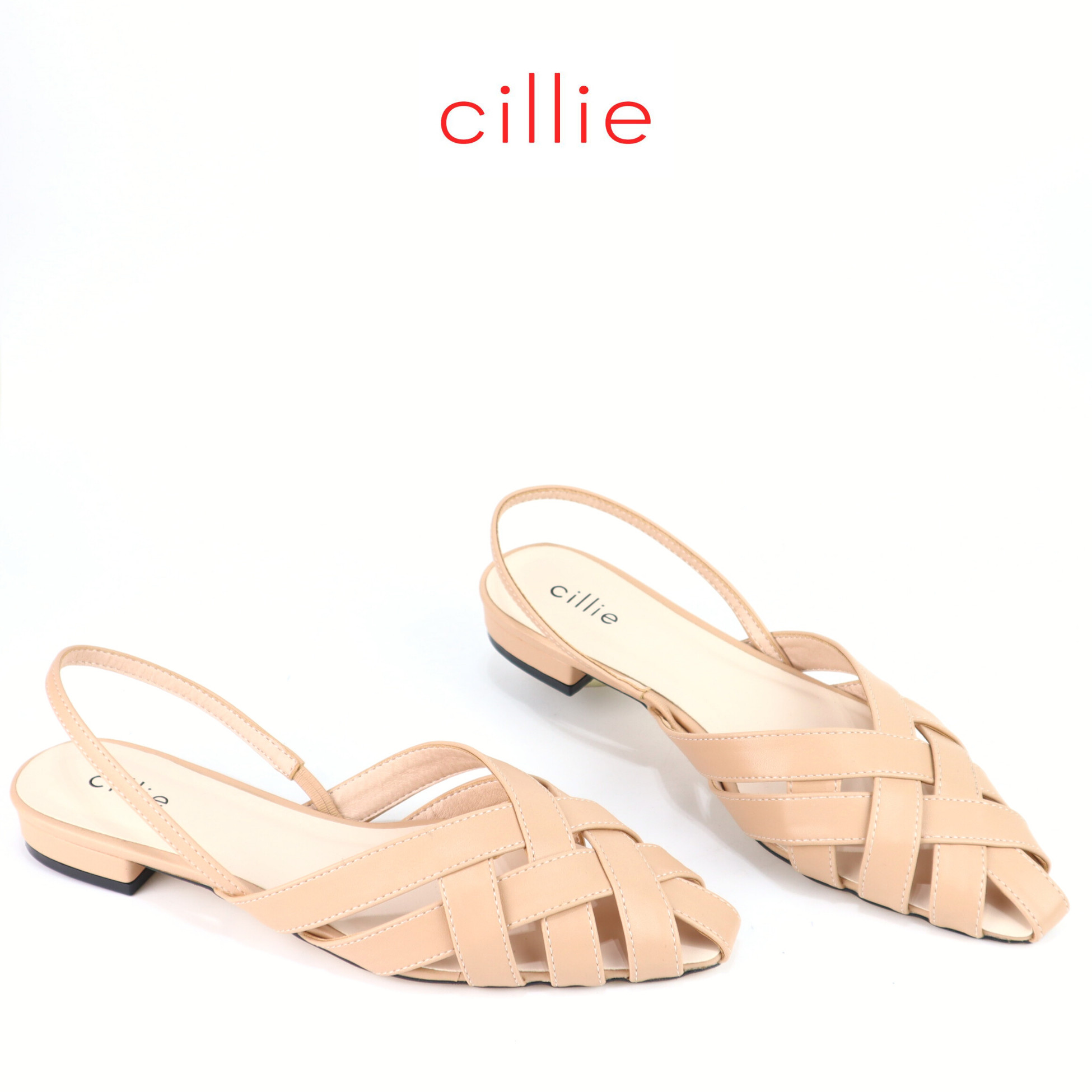 Giày sandal rọ Cillie cao 2cm 1179