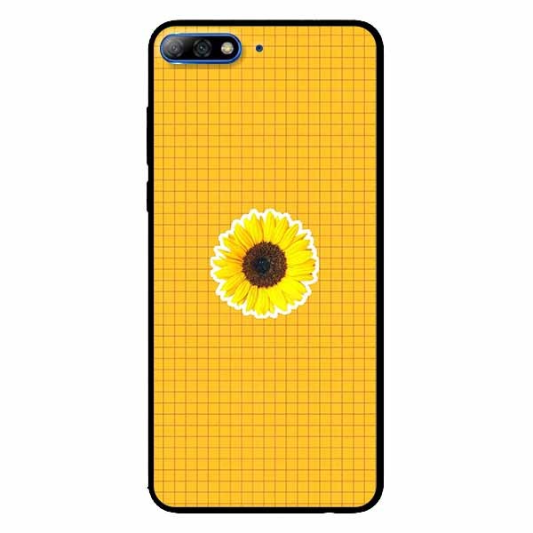 Ốp lưng in cho Huawei Y7/ Y7 Prime 2018 Mẫu Ô Cúc Vàng