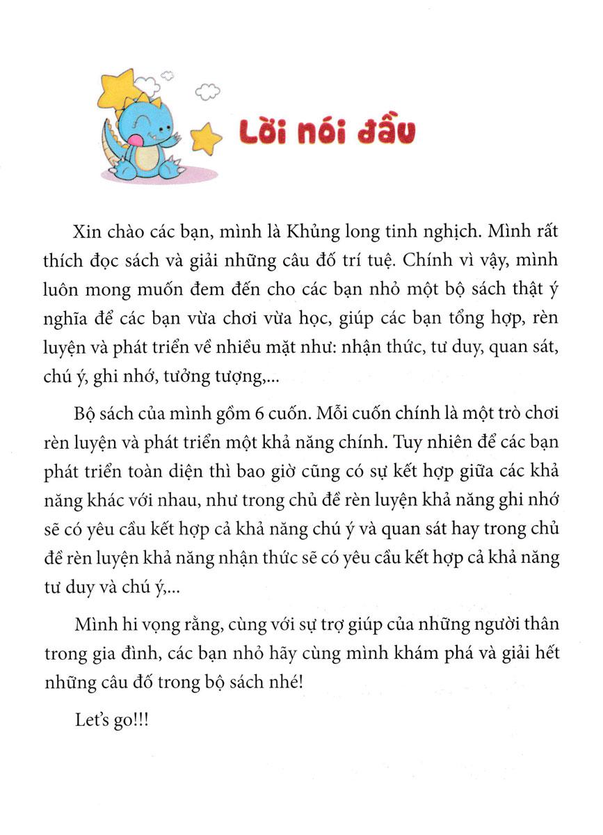 Khủng Long Tinh Nghịch - Sân Chơi Trí Tuệ - Giúp Bé Phát Triển Khả Năng Tư Duy