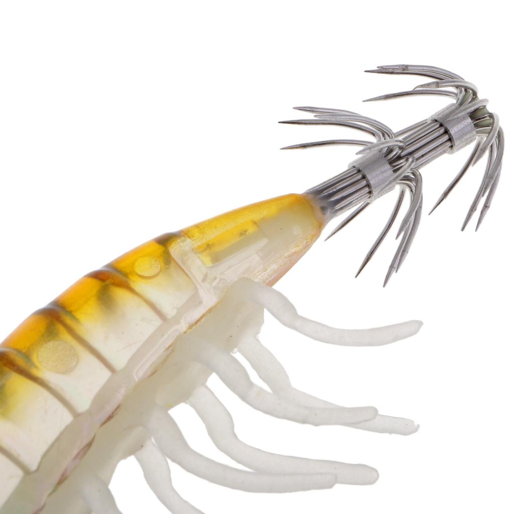 Squid Jig Hooks Shrimp Hard Artificial Fishing Octupus Lure