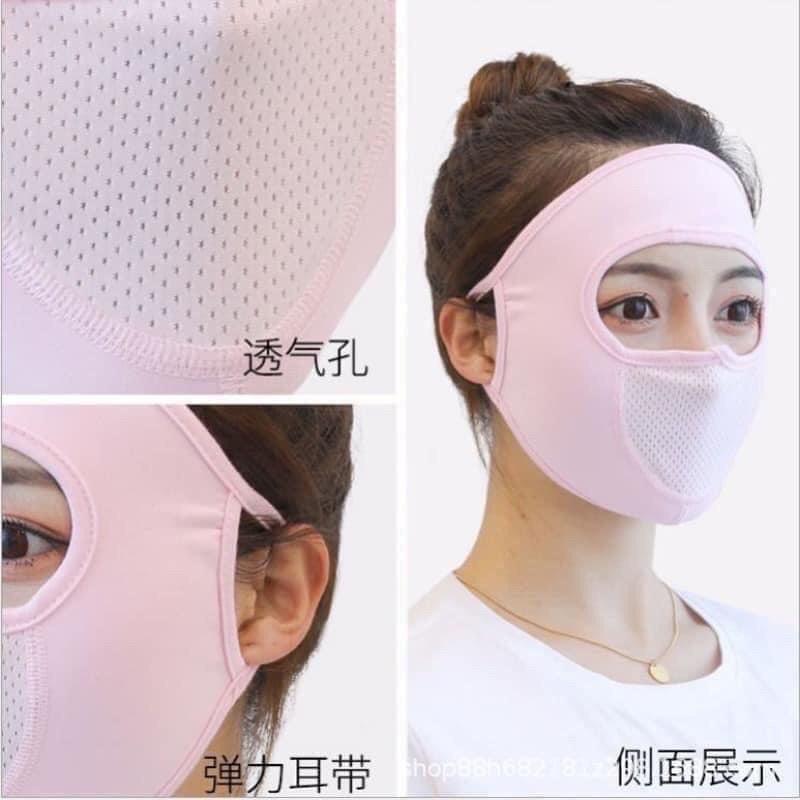 KHẨU TRANG NIJA CHỐNG NẮNG, CHỐNG TIA UV THÔNG HƠI KHÁNG KHUẨN DÀNH CHO MÙA HÈ