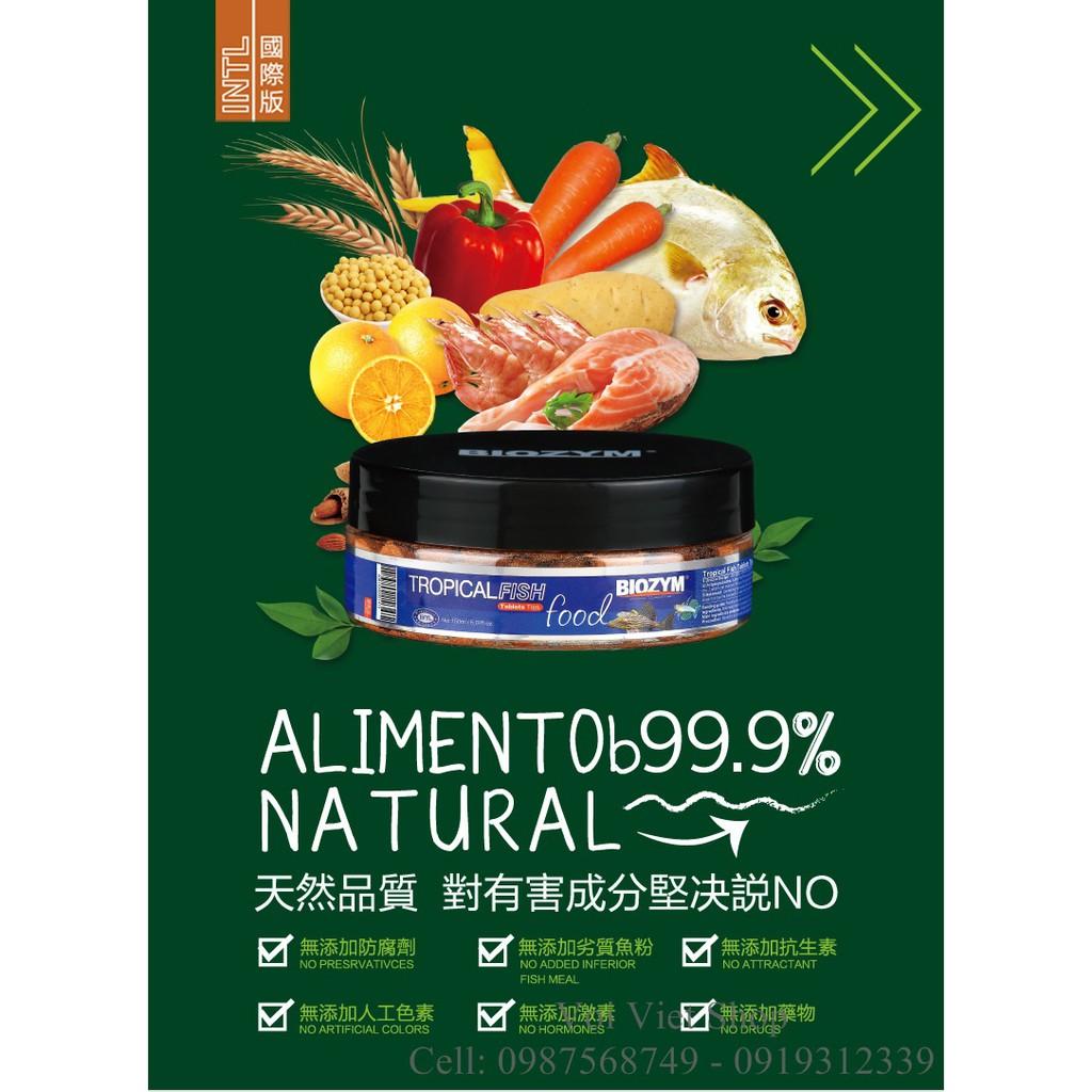 Thức ăn dán cho cá cảnh trọng lượng 150ml thương hiệu BIOZYM