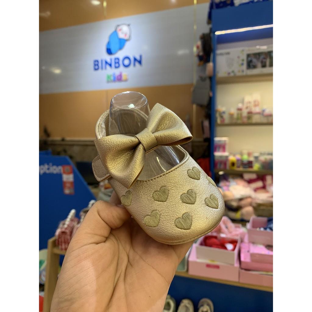 Giày Búp Bê Nơ Nhiều Màu Cho Bé