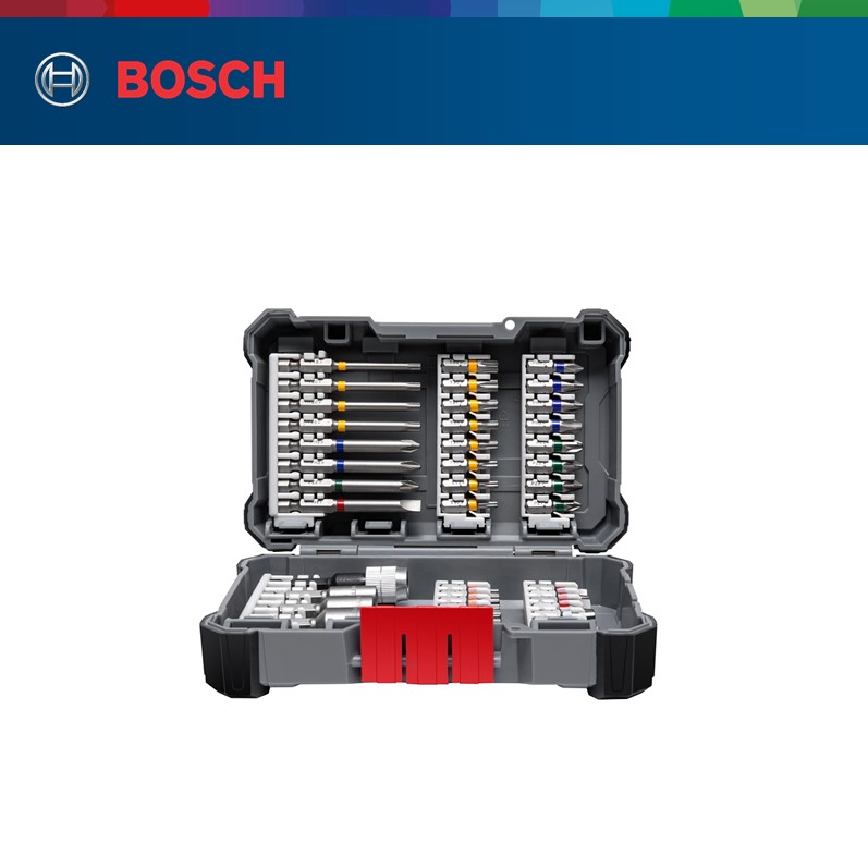 Bộ vặn vít Bosch Pick &amp;amp; Click 44 món