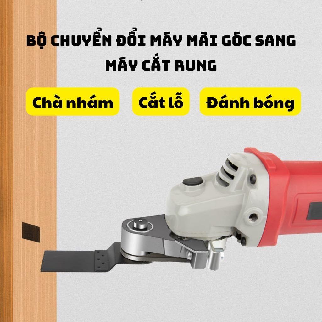 Bộ Chuyển Đổi Gắn Máy Mài Máy Cắt Thành Máy Cưa Rung Khoét Lỗ Cưa Cắt đa năng