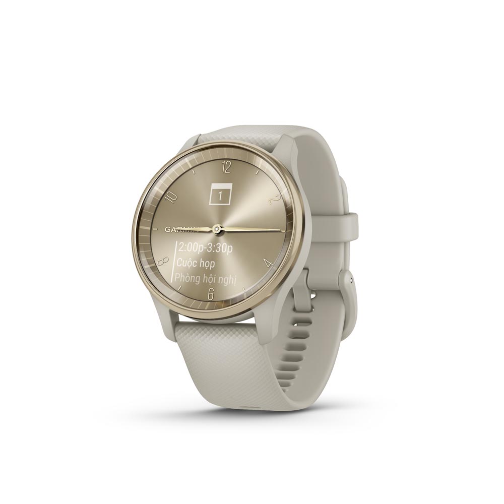 Đồng Hồ Thông Minh Garmin vívomove Trend (Black/White/French Grey/Mist Grey) - Hàng Chính Hãng