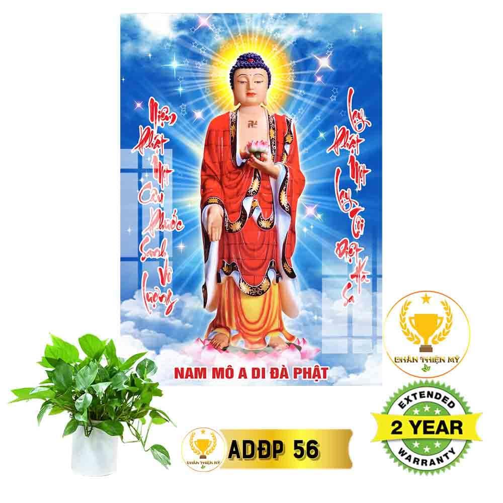 Tranh Phật A Di Đà có khung_ADDK10