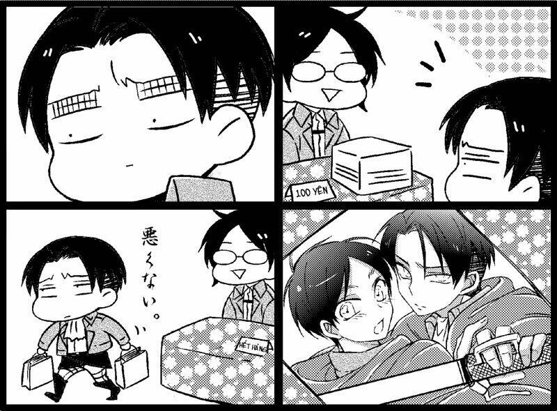 tấn công người khổng lồ - doujinshi eren x mikasa chapter 12 3