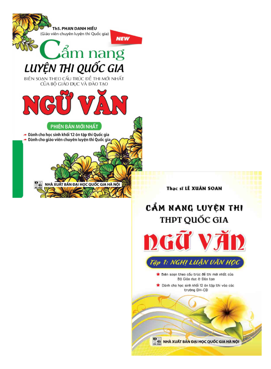 COMBO CẨM NANG LUYỆN THI THPT QUỐC GIA NGỮ VĂN (BỘ 2 CUỐN)