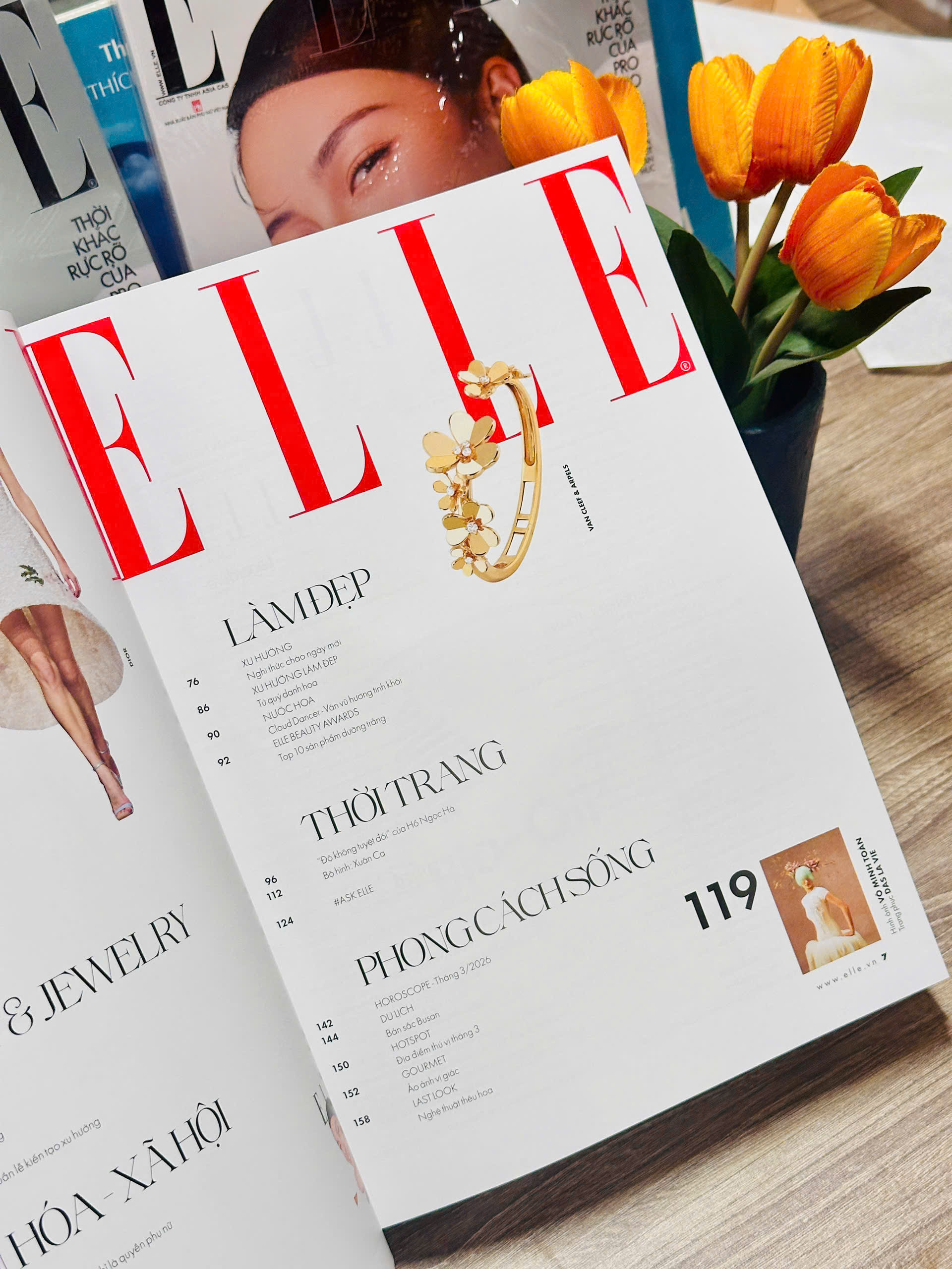 Tạp chí Phái đẹp ELLE 2026 – A VERDANT DREAM [HỒ NGỌC HÀ]