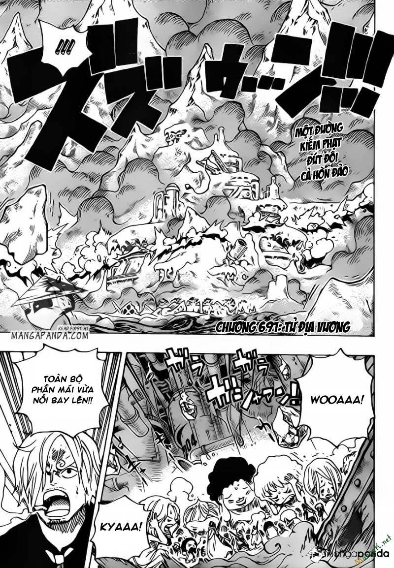 One Piece Chapter 691 - Trang 5