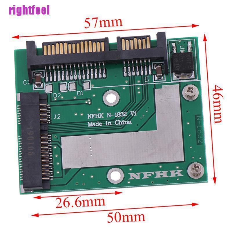Bộ Chuyển Đổi Msata Ssd Sang 2.5 '' Sata 6.0Gbps Chất Lượng Cao