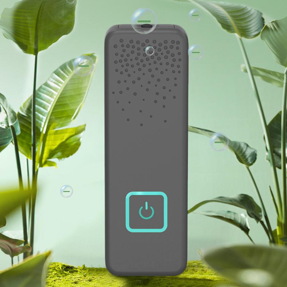 Máy lọc không khí Anion di động mini dạng kẹp, loại bỏ mùi thuốc lá